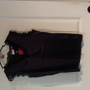 NWT Mundefeis navy blue tank top size medium